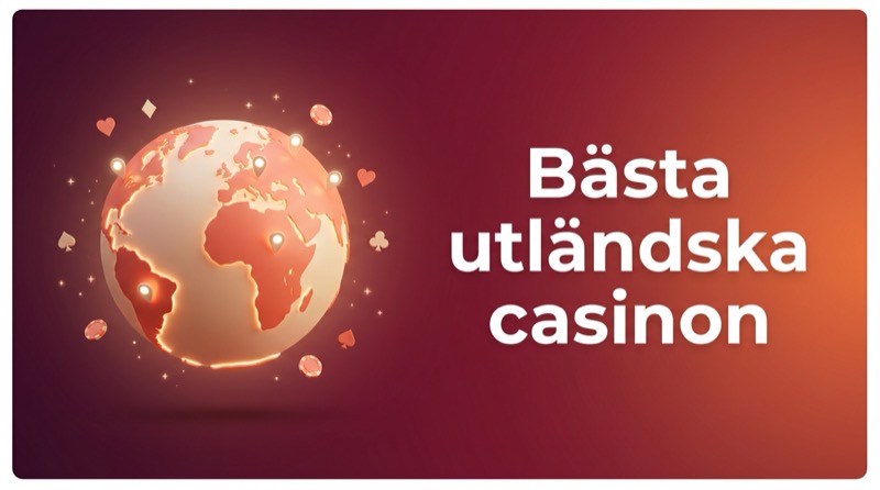 Bästa utländska casinon